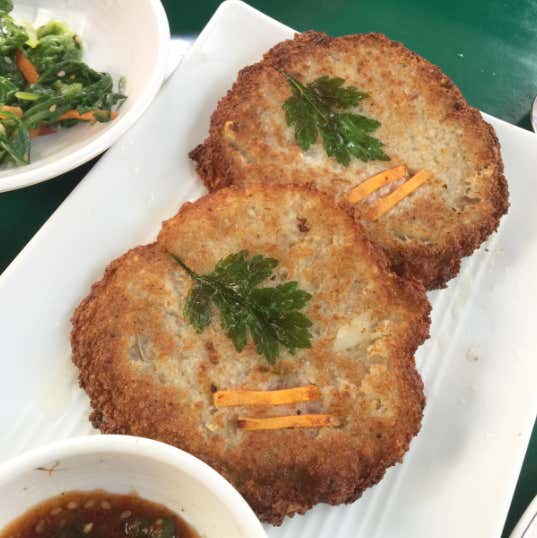 감자전 메뉴 사진(네이버)