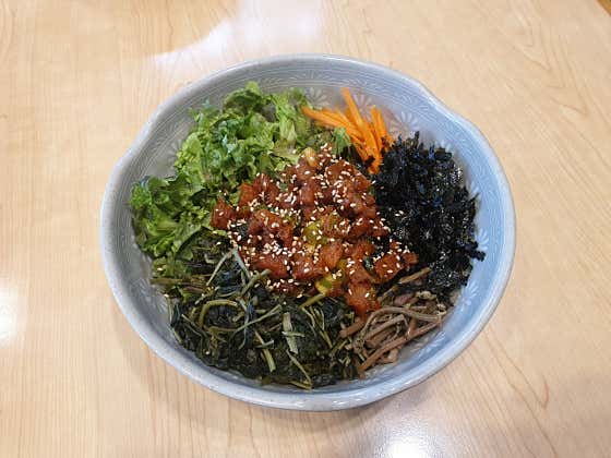 황태비빔밥 메뉴 사진(네이버)