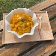 생망고빙수 메뉴 사진(네이버)