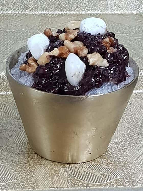 수제팥빙수 메뉴 사진(네이버)