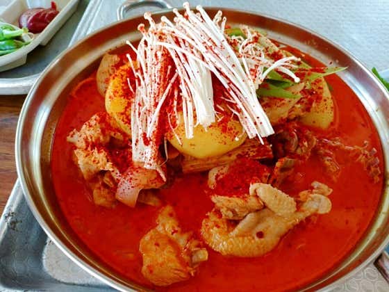 토종닭도리탕 메뉴 사진(네이버)