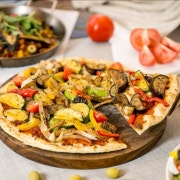 치즈야채 피자 메뉴 사진(네이버)