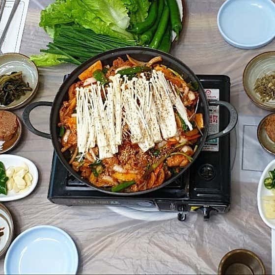 오리주물럭 메뉴 사진(네이버)