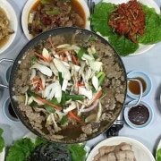 한상푸짐정식(한정식_6인) 메뉴 사진(네이버)