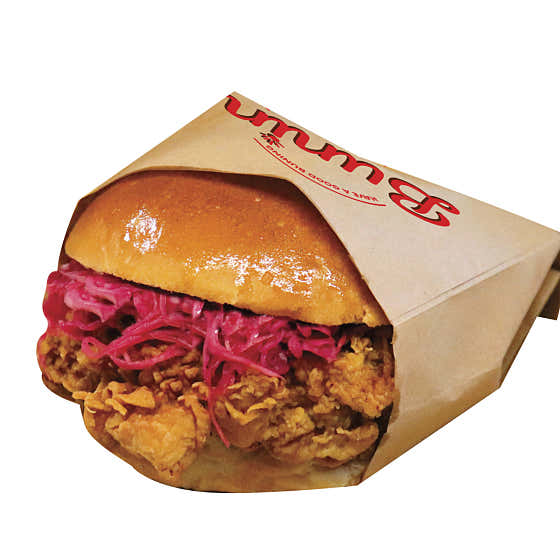 내쉬빌핫치킨번 메뉴 사진(네이버)