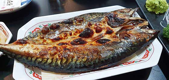 고등어구이(단품) 메뉴 사진(네이버)