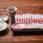 숙성차돌박이(1++No.9 170g) 메뉴 사진(네이버)