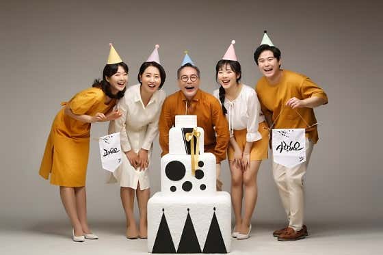 카라멜 가족사진 스튜디오 추억사진관