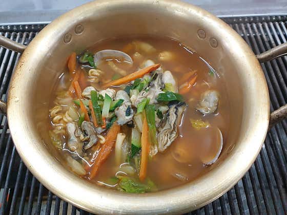 굴라면 메뉴 사진(네이버)