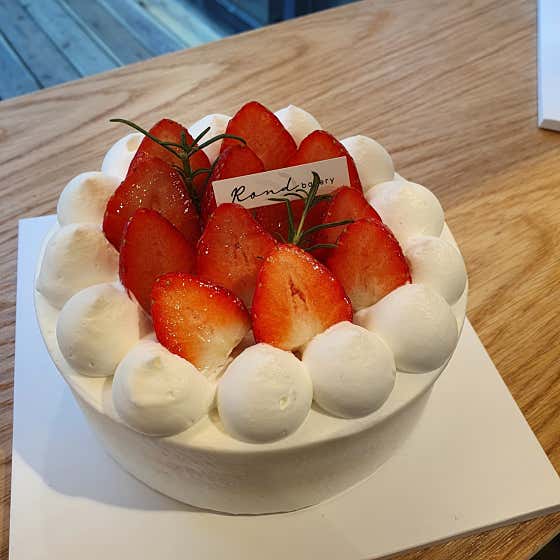 생과일생크림케이크 1호 메뉴 사진(네이버)