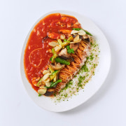 구운 야채(토마토) 메뉴 사진(네이버)