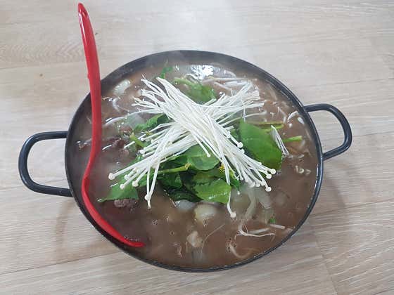 불고기전골 메뉴 사진(네이버)