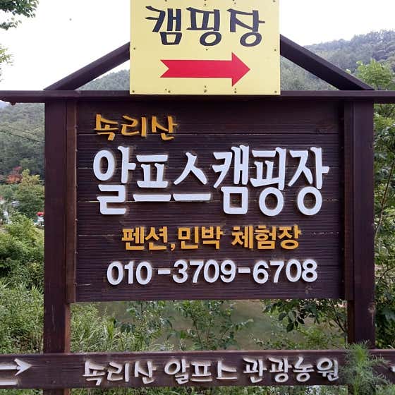 속리산알프스캠핑장&펜션 대표이미지