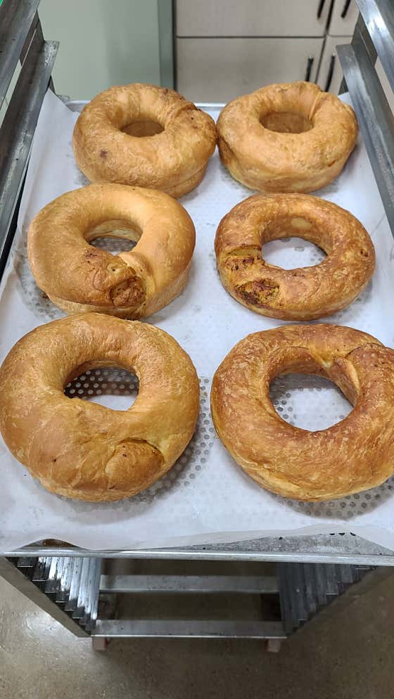 키스링마늘빵(교황빵) 메뉴 사진(네이버)