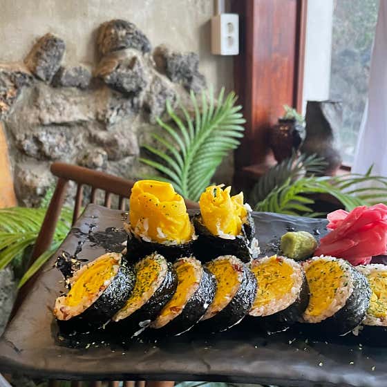 계란김밥 메뉴 사진(네이버)