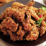 데리간장치킨 메뉴 사진(네이버)