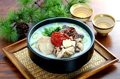 순대국밥 메뉴 사진(네이버)