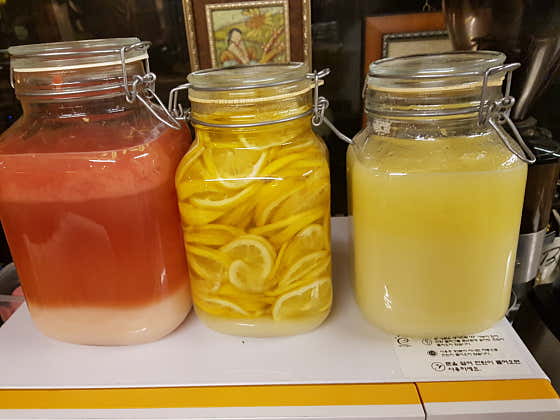 수제차 메뉴 사진(네이버)