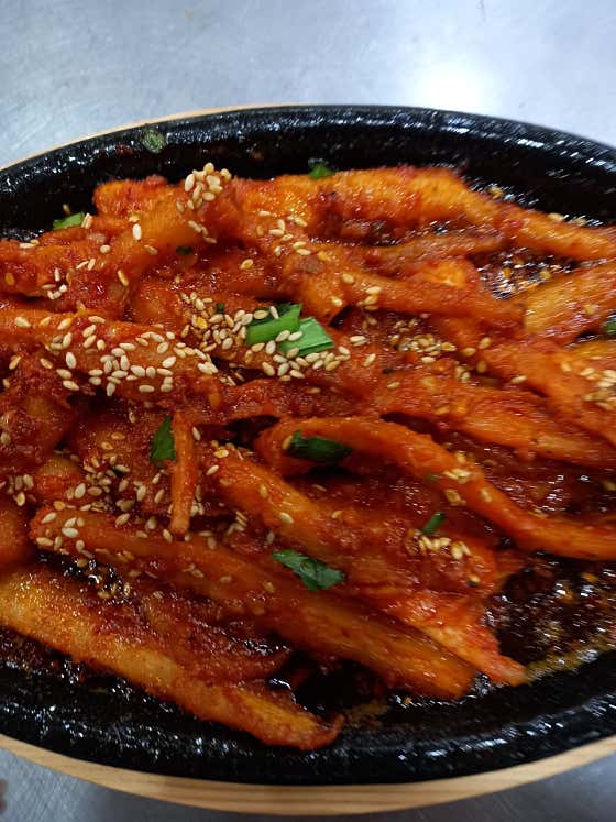 단양 마늘더덕구이 메뉴 사진(네이버)