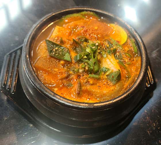 된장찌개 메뉴 사진(네이버)