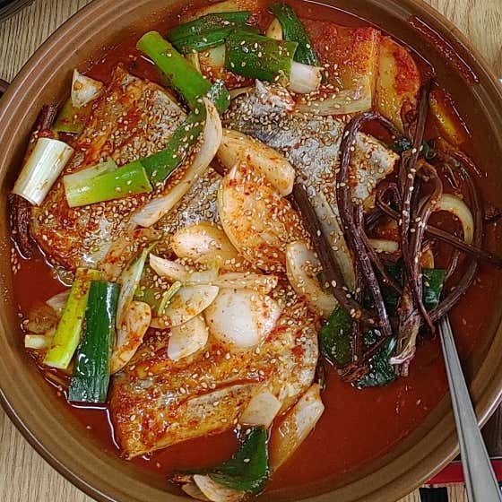 갈치조림 한상 메뉴 사진(네이버)