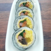 더블치즈김밥 메뉴 사진(네이버)
