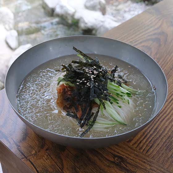 김치말이국수 메뉴 사진(네이버)
