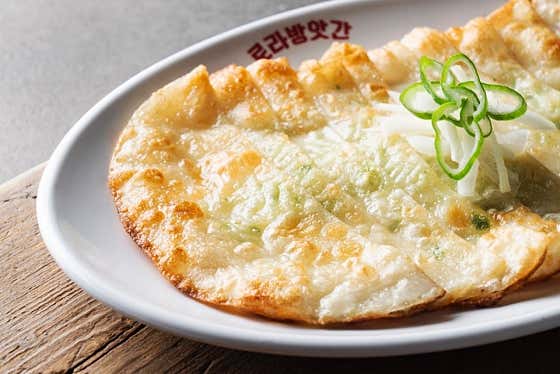 납작만두 메뉴 사진(네이버)