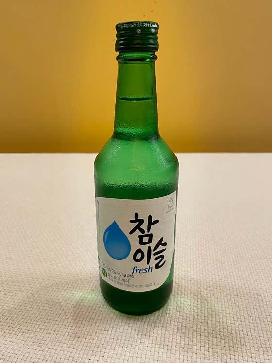 참이슬후레시 메뉴 사진(네이버)