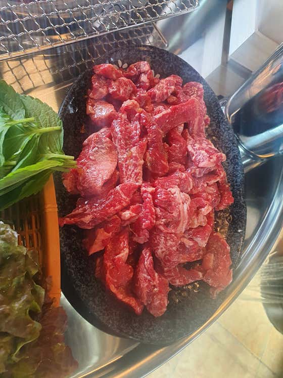 소갈비살 대 메뉴 사진(네이버)
