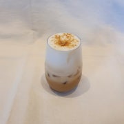 달고나라떼 (ICE) 메뉴 사진(네이버)