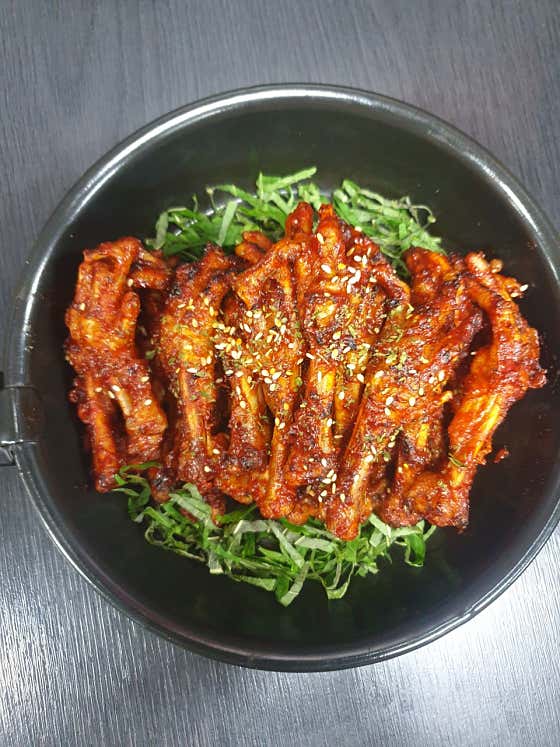 통닭발 메뉴 사진(네이버)