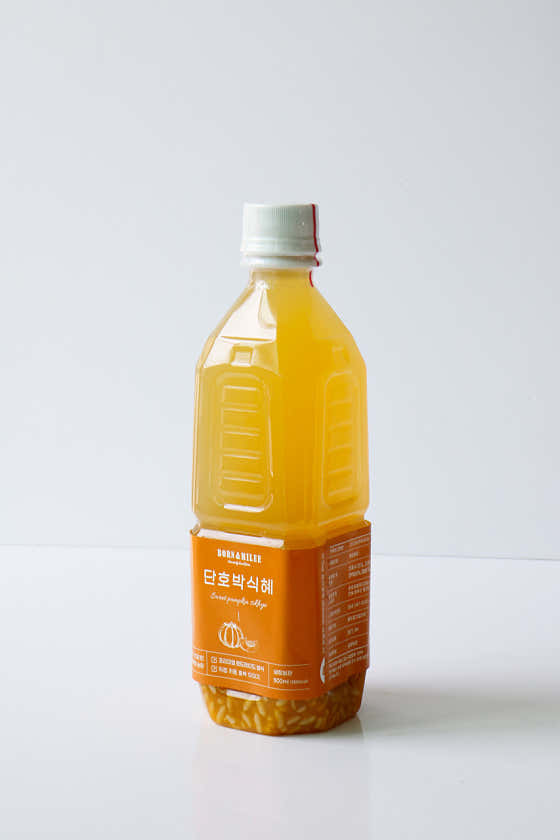 단호박 식혜 메뉴 사진(네이버)