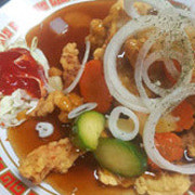 탕수육  중 메뉴 사진(네이버)