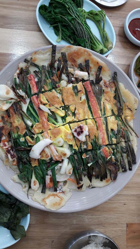 파전 메뉴 사진(네이버)