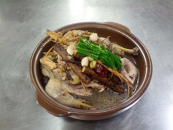 백 숙 메뉴 사진(네이버)