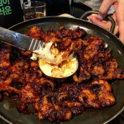 봉자 불 닭발 메뉴 사진(네이버)