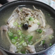 한방 닭백숙 [40분 소요] 메뉴 사진(네이버)