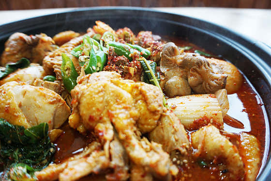 닭볶음탕 메뉴 사진(네이버)