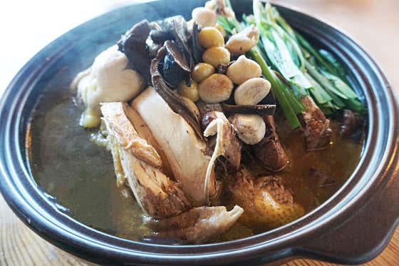 능이백숙 메뉴 사진(네이버)
