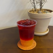 유자 히비스커스 메뉴 사진(네이버)