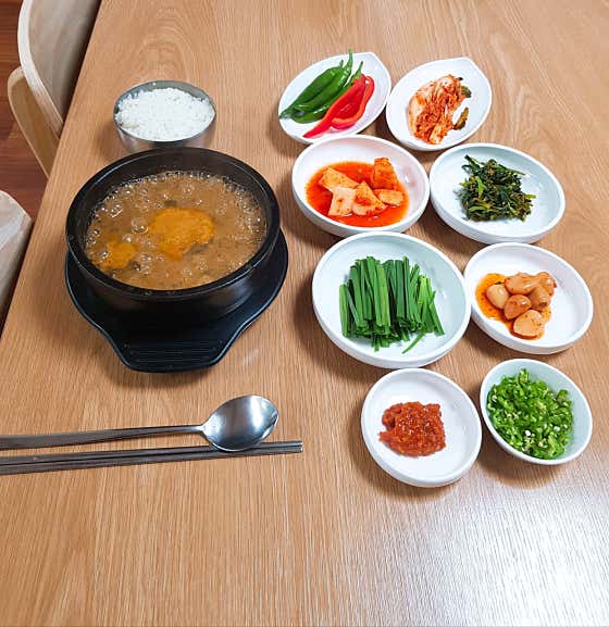 우렁추어탕+솥밥 메뉴 사진(네이버)