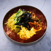 1등김치말이국수 메뉴 사진(네이버)