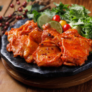 미식가 숯불 양념 닭갈비 메뉴 사진(네이버)