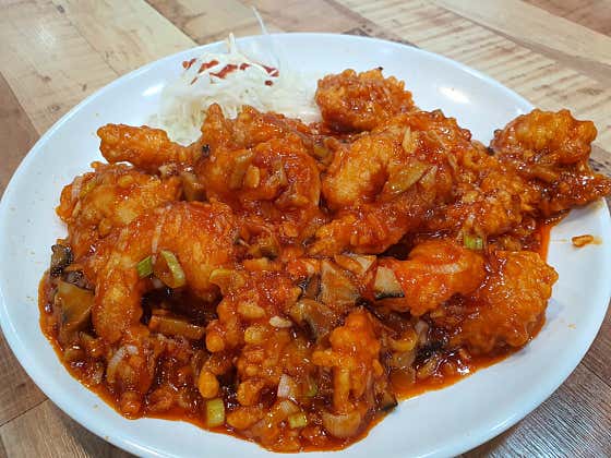 깐쇼새우 메뉴 사진(네이버)