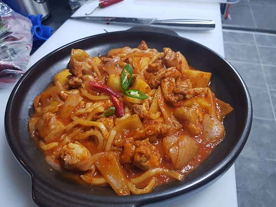 닭사리 메뉴 사진(네이버)