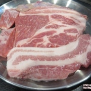 한돈모듬 600g 메뉴 사진(네이버)
