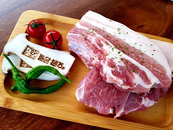 제주 돈 (600g) 메뉴 사진(네이버)
