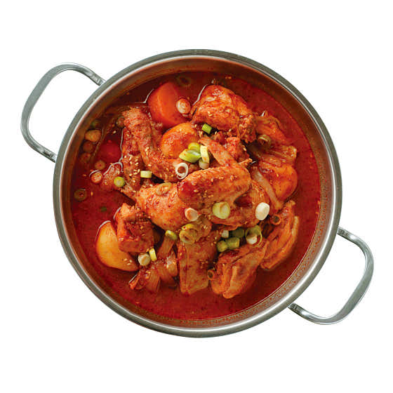 닭볶음탕 3인분(비조리) 메뉴 사진(네이버)