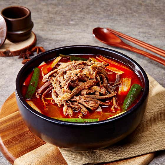 서울식파육개장 메뉴 사진(네이버)